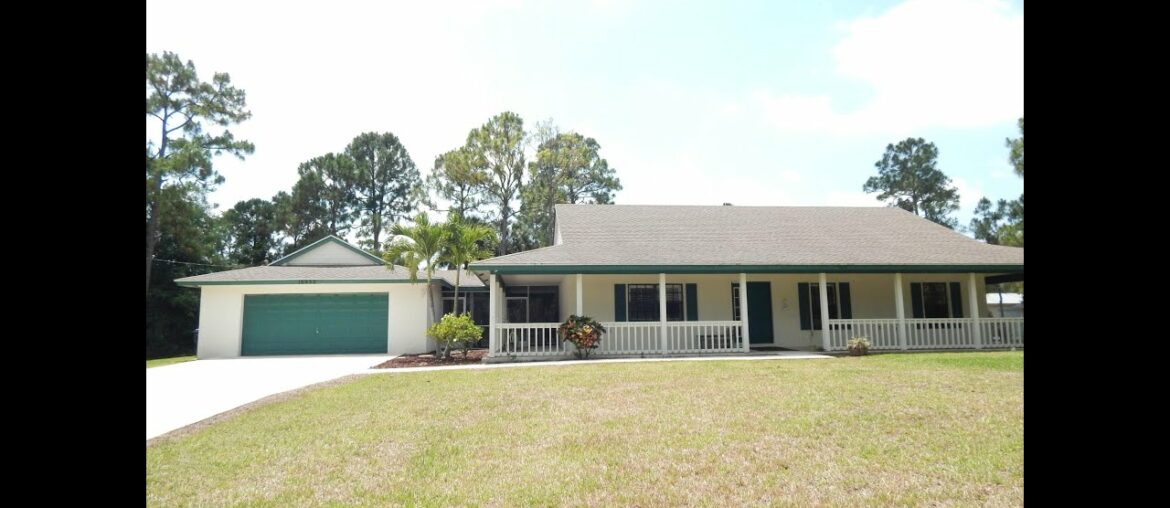 16932 W Jenny Lane W, Loxahatchee, FL 33470