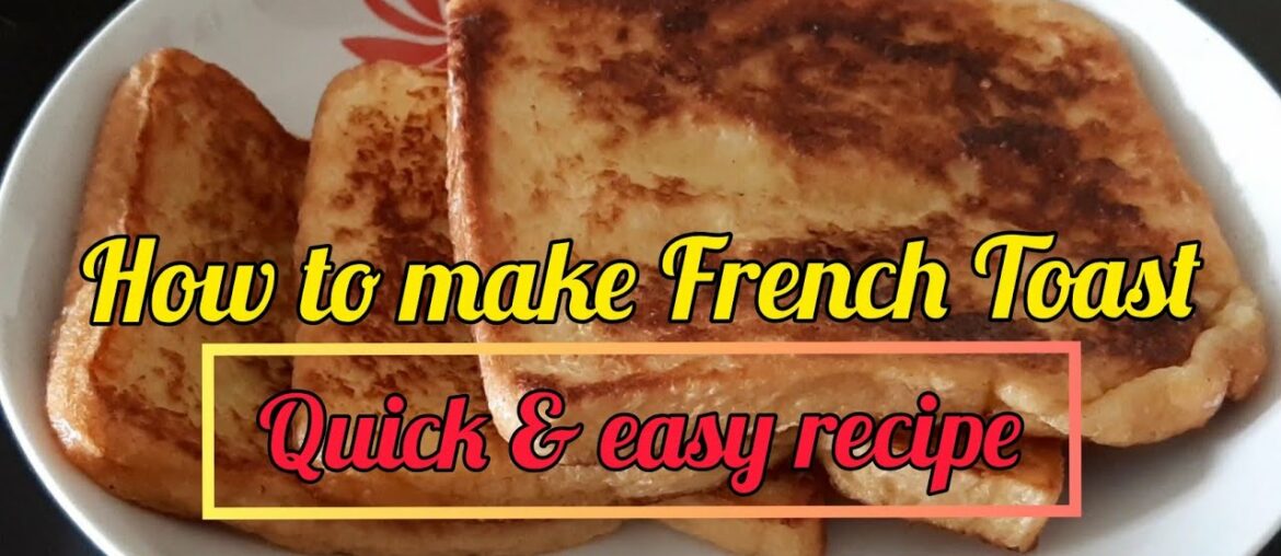 How to make French Toast | Malaysian style | Quick & easy recipe