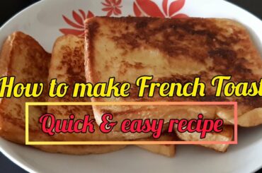 How to make French Toast | Malaysian style | Quick & easy recipe