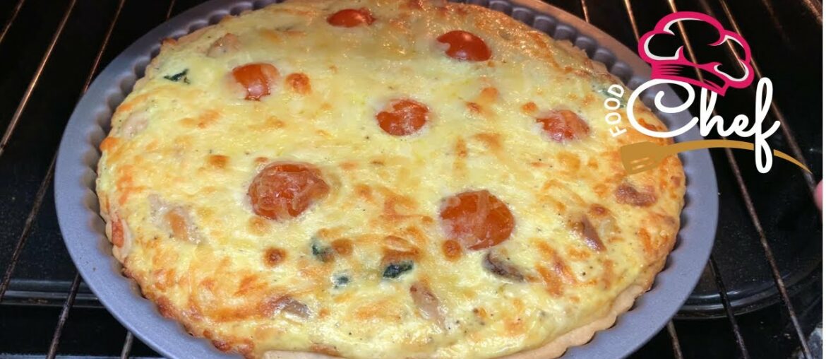 Famous French Recipe Quiche with Chicken and Spinach, How to Make a Quiche Cupcakes, 2 Ingredients Famous French Recipe Quiche with Chicken and Spinach, How to Make a Quiche Cupcakes, 2 Ingredients