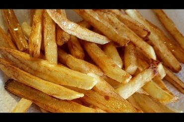 How To Make Crispy French Fries Recipe / Homemade Crispy French Fries Recipe