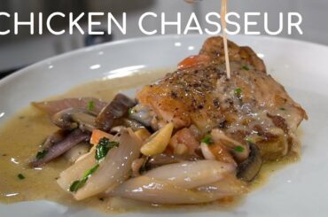 Chicken Chasseur: A FANCY but EASY french dish!