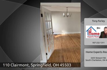 110 Clairmont, Springfield, OH 45503
