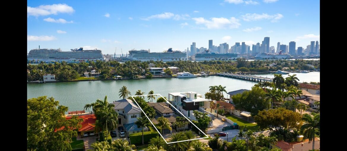 Miami Beach's Hibiscus Island Waterfront Home Available Miami Beach's Hibiscus Island Waterfront Home Available