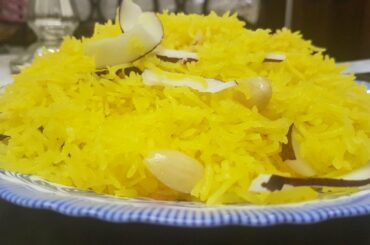 Meethe chawal-Zarda/Riz sucré/میٹھے چاول - زردہ/Recipe French-Urdu-Hindi/Subtitles EN/Nailas Cuisine