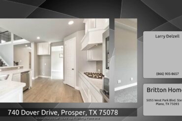 740 Dover Drive, Prosper, TX 75078
