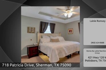 718 Patricia Drive, Sherman, TX 75090
