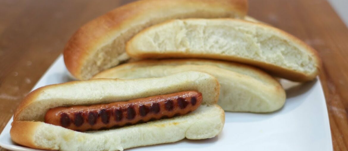 How to Make Hot Dog Buns | Easy Homemade Hot Dog Bun Recipe How to Make Hot Dog Buns | Easy Homemade Hot Dog Bun Recipe