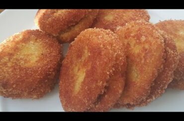 BREAD VEG PATTIES with  French fries   filling urdu hindi recipe [RAMZAN SPECIAL] by Bake With Sam