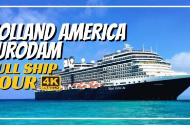Holland America Eurodam | Full Ship Walkthrough Tour & Review | 4K | All Public Spaces | 2020