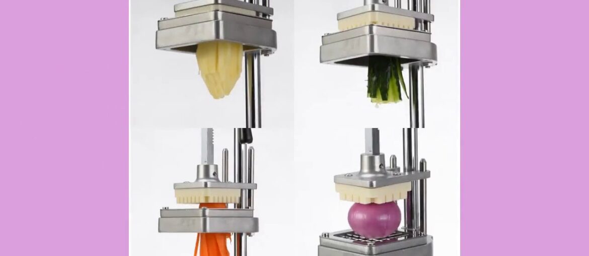 French Fries Cutter Manual Vegetable Potato Chip Chopper Shredder For