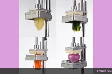 French Fries Cutter Manual Vegetable Potato Chip Chopper Shredder For