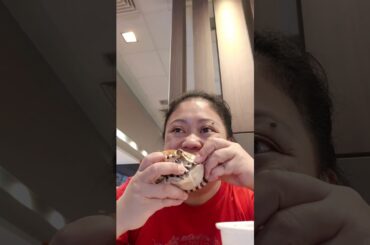 Dine in at Mcdo🍔🍟🍧