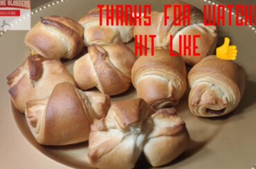 BAKERY STYLE CROISSANT RECIPE - FRENCH PASTRY - FRENCH  BREAD🥖 - Ramadan Special