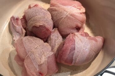 French Coq au vin with spaetzle recipe