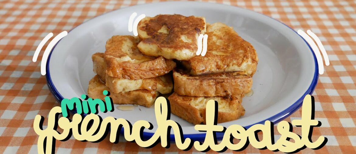 [ASMR] Mini French Toast Easy Recipe with 3 ingredients | OHCC EP4