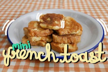 [ASMR] Mini French Toast Easy Recipe with 3 ingredients | OHCC EP4