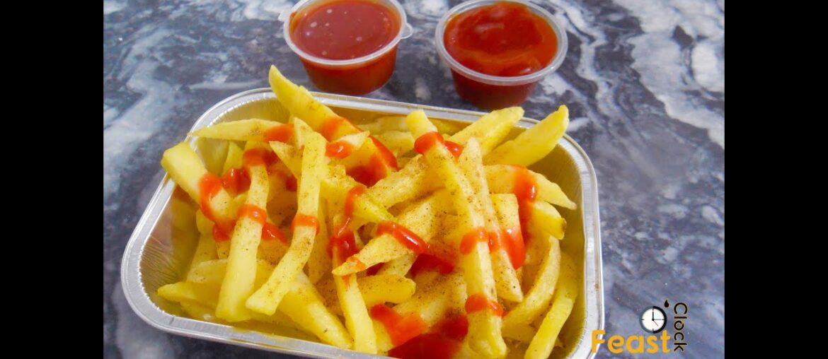 French fries recipe for Ramadan- KFC-Mcdonalds style with Feast O'clock-Lockdown recipes French fries recipe for Ramadan- KFC-Mcdonalds style with Feast O'clock-Lockdown recipes