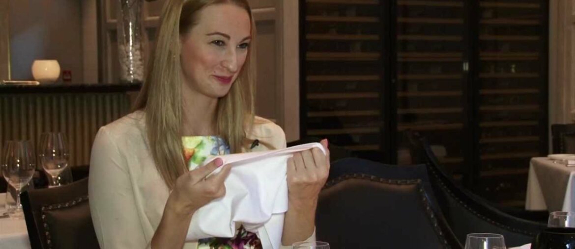 Dining Etiquette with Kristine Stewart