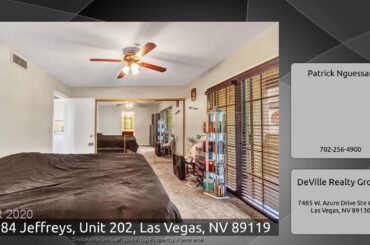 5084 Jeffreys, Unit 202, Las Vegas, NV 89119