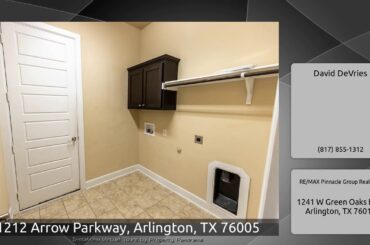 1212 Arrow Parkway, Arlington, TX 76005