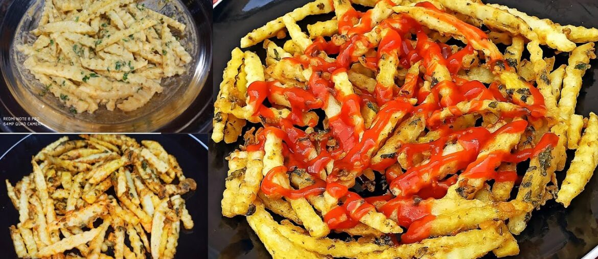 Pakora Fries Recipe|Crispy French Fries Pakora|Ptato Fingers|Aloo Pakode|Roshni Cooking