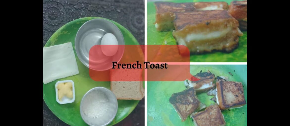 How to Prepare Simple French Toast at Home | Snacks Recipes in Tamil | Paapu's Studio