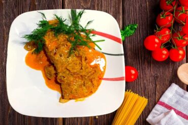 Salmon a la Cream Rouge Sauce a mind-blowing French cuisine recipe #SteveEasyCooking #howcooksalmon