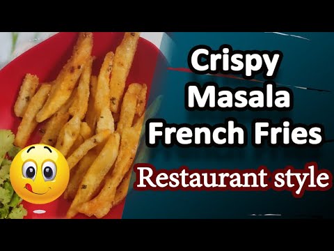 How to make Crispy Masala French Fries | Homemade Perfect French Fries Recipe | Restaurant Style How to make Crispy Masala French Fries | Homemade Perfect French Fries Recipe | Restaurant Style