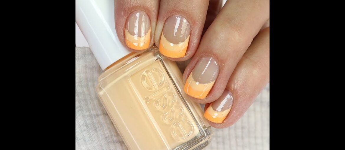Nail Tutorial: Sunny French Design
