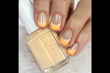 Nail Tutorial: Sunny French Design
