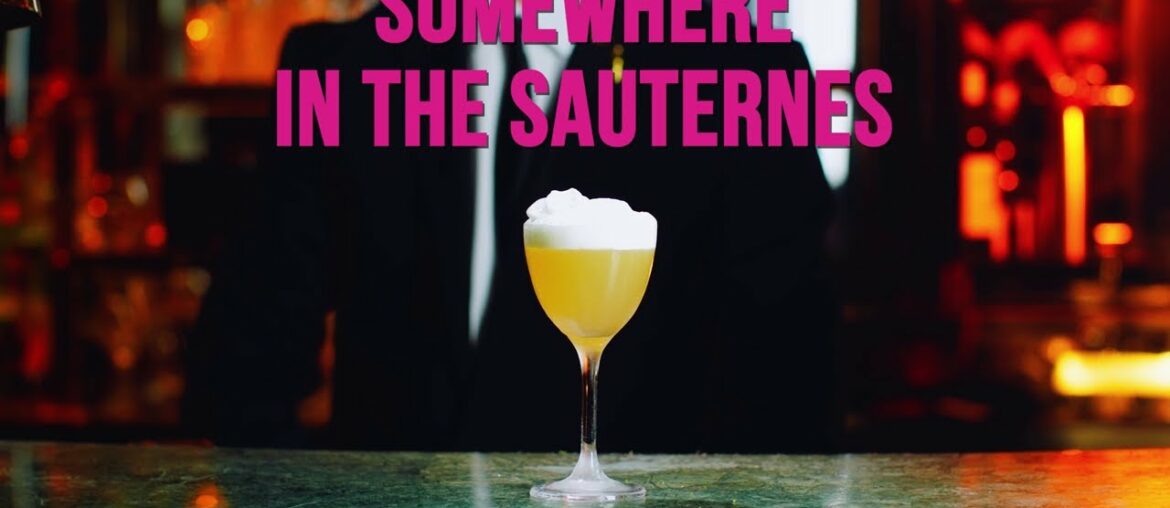 'Somewhere in the Sauternes' – Foamy Pisco Cocktail | Delightful Drinks 'Somewhere in the Sauternes' - Foamy Pisco Cocktail | Delightful Drinks