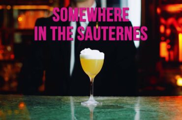 'Somewhere in the Sauternes' - Foamy Pisco Cocktail | Delightful Drinks