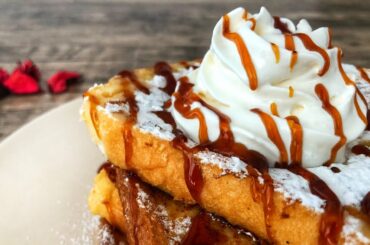 Best French Toast Recipe! Quick, Easy, And Extremely Fluffy! | ASMR