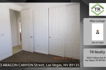 2303 ARAGON CANYON Street, Las Vegas, NV 89135
