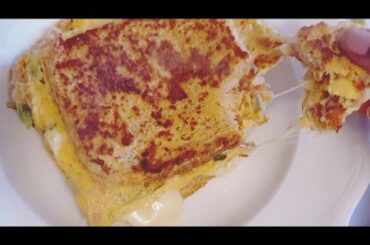 Egg Cheese Sandwich | French Cheese Toast |  Mozzarella Recipe