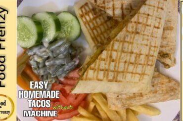 FRENCH TACOS Recipe - How to Make Homemade l طاكوس فرنسي | TACOS MAISON l How to make Taco bread