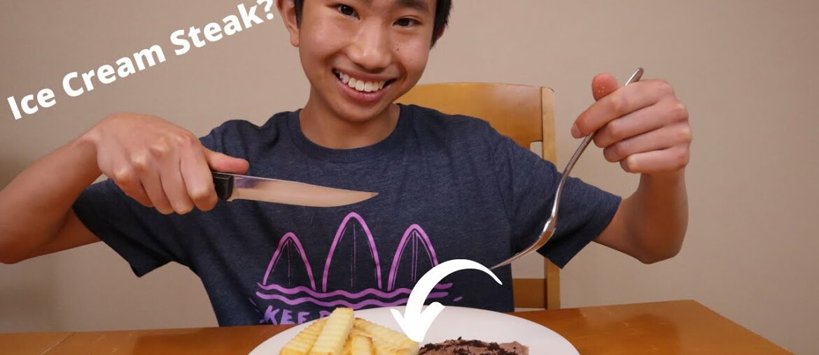 Ice Cream Steak Frites 🥩 🍟!