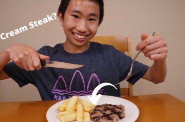 Ice Cream Steak Frites 🥩 🍟!