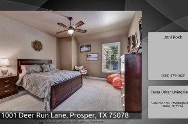 1001 Deer Run Lane, Prosper, TX 75078