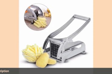 Stainless Steel French Fries Potato Cutter Slicer Potato Chips Making
