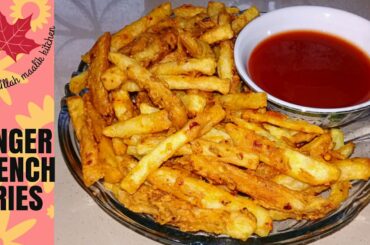 Zinger french fries | coated french fries | 2020 Ramadan Recipes | Allah Maalik kitchen