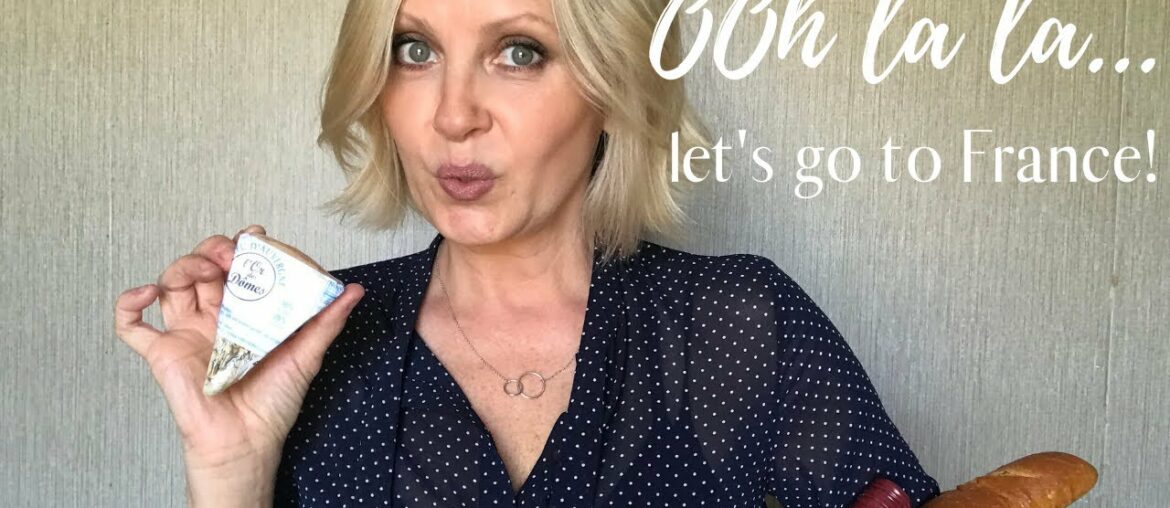 French-style cheese platter!...so fun.