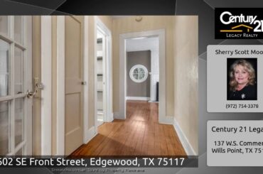 602 SE Front Street, Edgewood, TX 75117