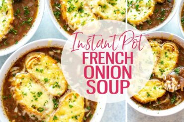 Instant Pot French Onion Soup