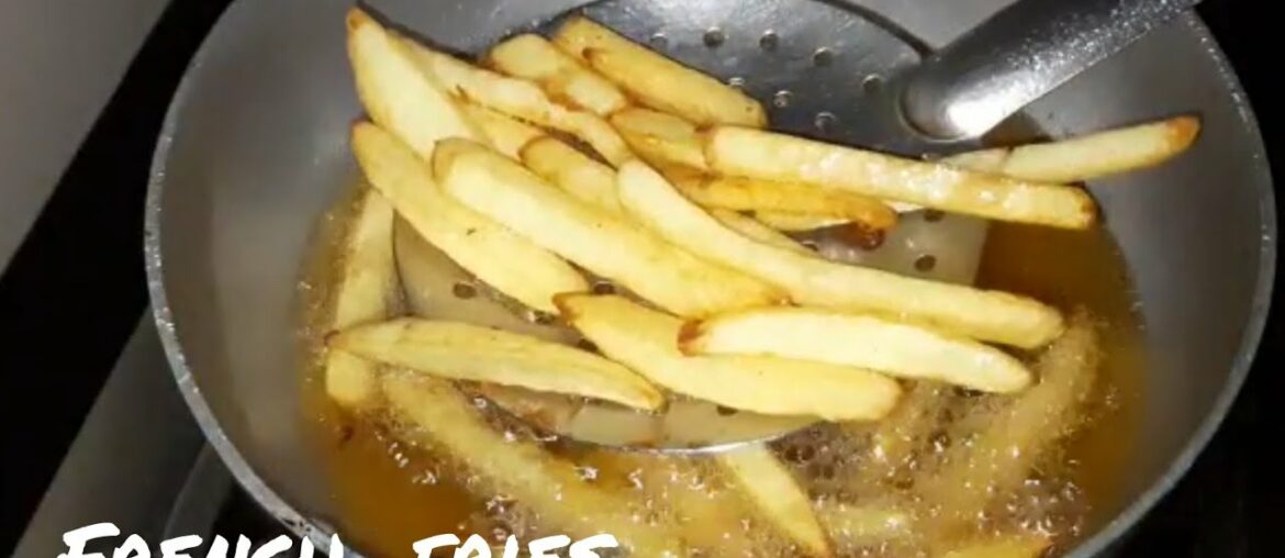 Crispy French Fries / Easiest French Fries Recipe / Making French Fries at Home | Geethikas Kitchen