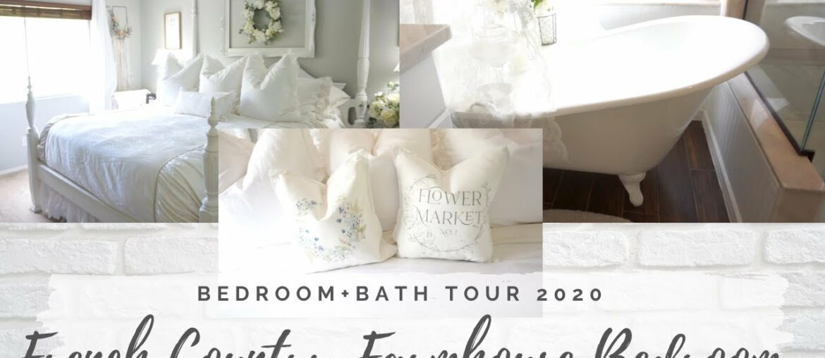 🌿FRENCH COUNTRY FARMHOUSE DECOR | BEDROOM TOUR 2020 | COZY BEDROOM IDEAS | MONICA ROSE 🌿FRENCH COUNTRY FARMHOUSE DECOR | BEDROOM TOUR 2020 | COZY BEDROOM IDEAS | MONICA ROSE