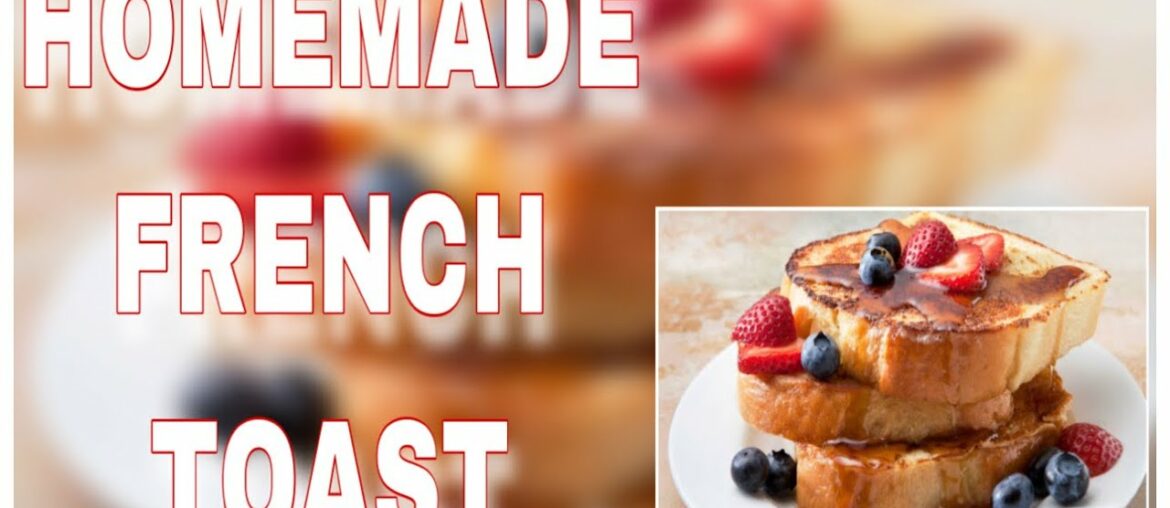 HOW TO MAKE CLASSIC FRENCH TOAST || QUICK AND EASY RECIPE || By: Chef. RICO HOW TO MAKE CLASSIC FRENCH TOAST || QUICK AND EASY RECIPE || By: Chef. RICO
