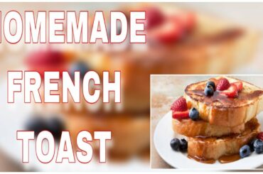 HOW TO MAKE CLASSIC FRENCH TOAST || QUICK AND EASY RECIPE || By: Chef. RICO