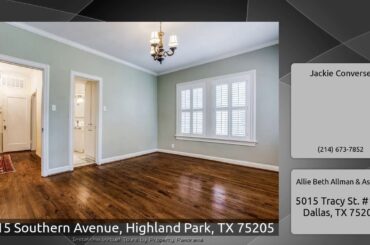4415 Southern Avenue, Highland Park, TX 75205